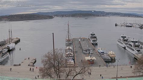 webcam oslo harbour|More.